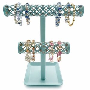 Elegant Turquoise Bracelet and Watch Jewelry Stand